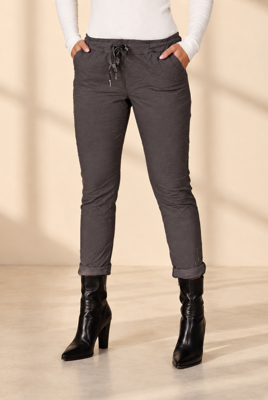 Joggers Belle brun-Mirelle Design