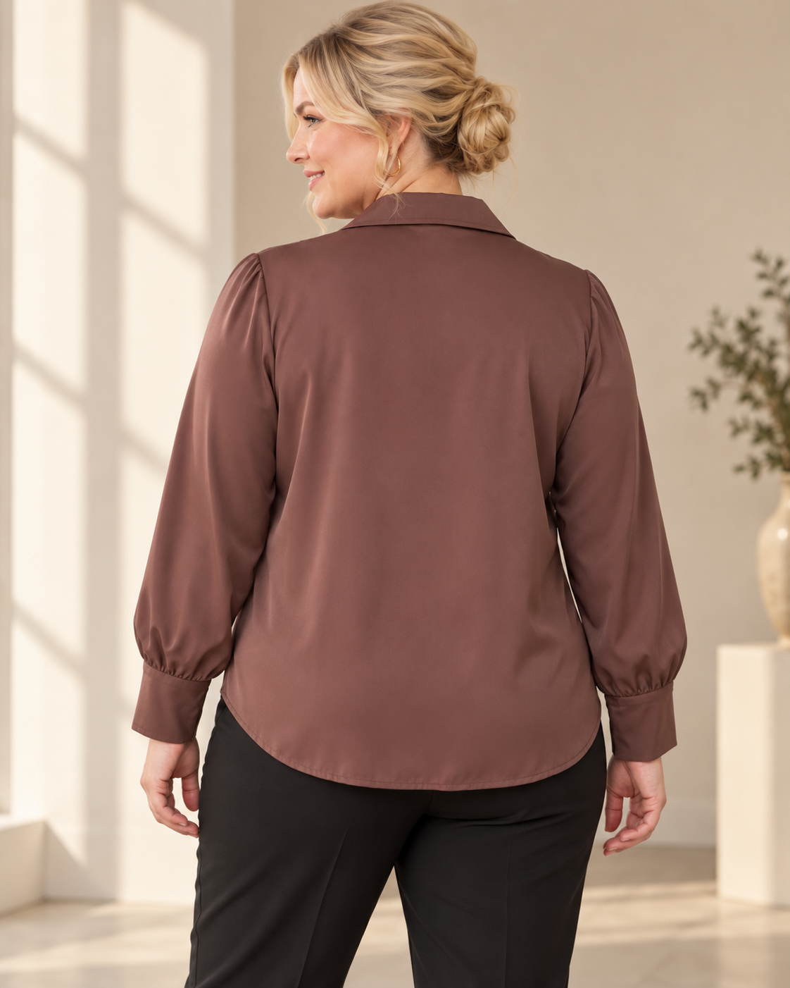 Blus Miranda Queensize – med twistdetalj