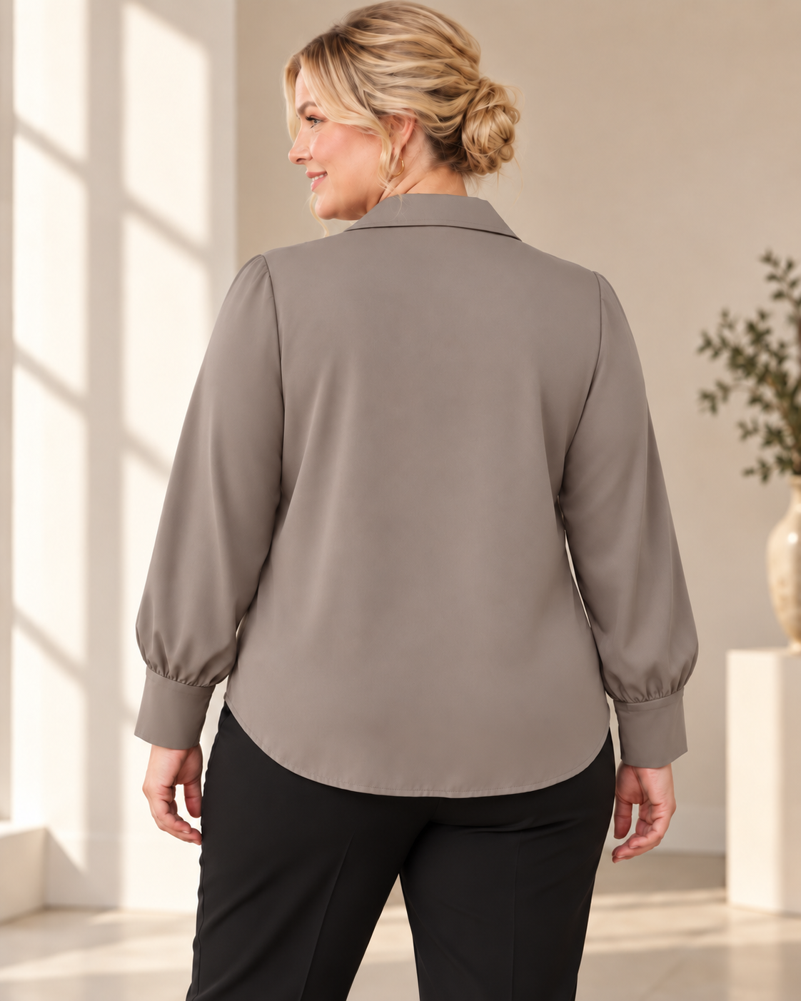 Blus Miranda Queensize – med twistdetalj