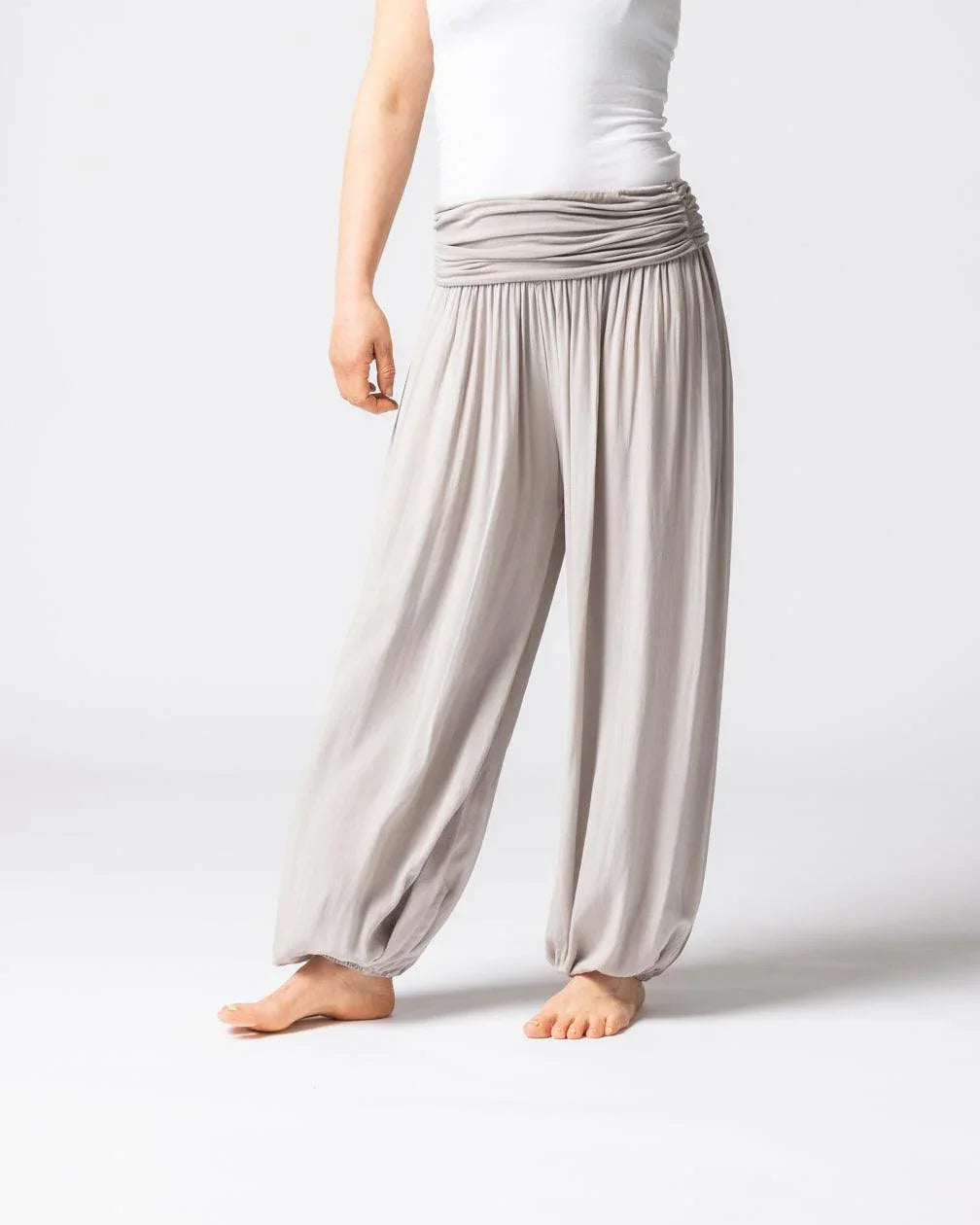 Byxa Sultan taupe - Dimoda