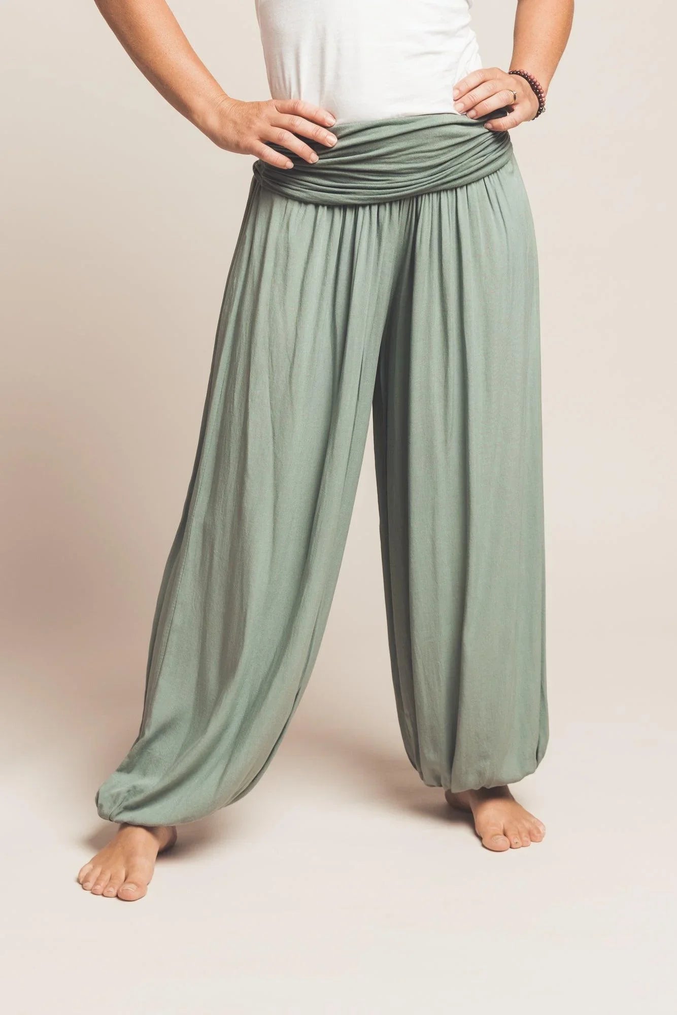 Byxa Sultan khakigrön - Dimoda